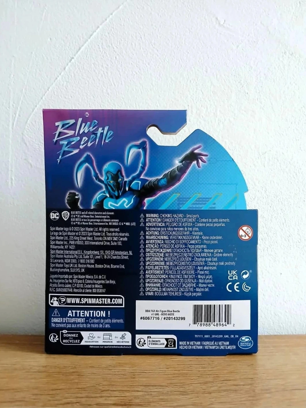 Figurine Spin Master DC Comics Blue Beetle mode hero – photo 2